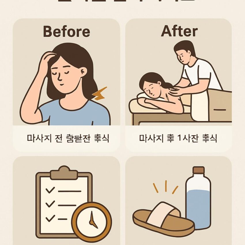 물리치료 효과를 극대화하는 출장안마 표현하는 이미지 입니다